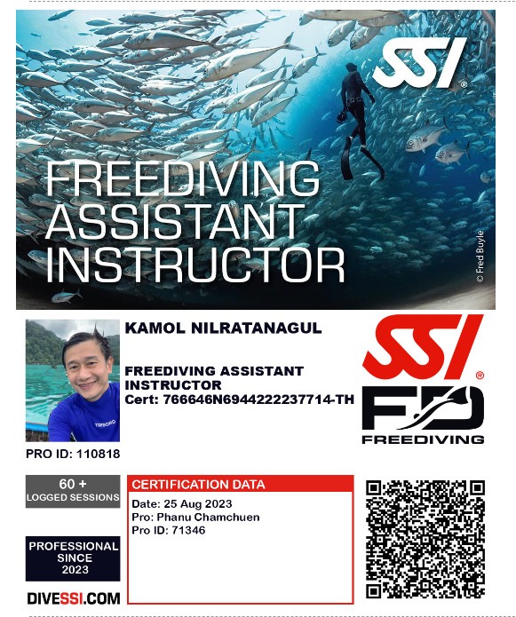 Freediving Assitant Instructor