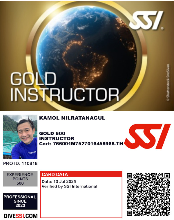 ครูฟรีไดฟ์ ระดับ Gold